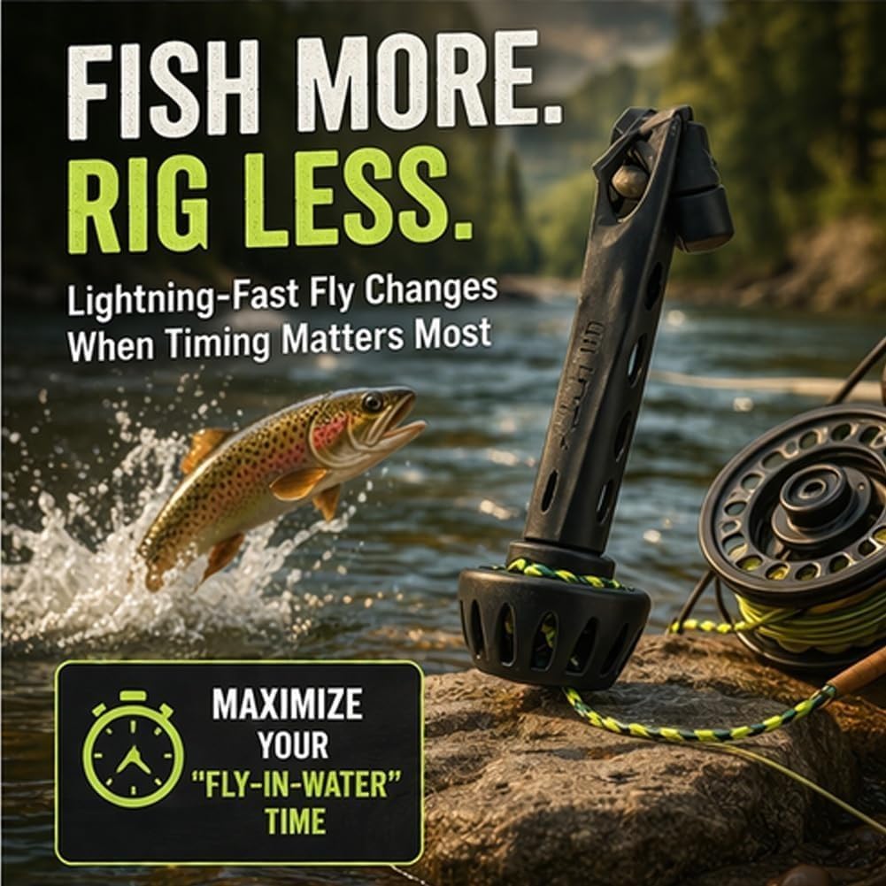 Portable Magnetic Fly Threader - огляд і ціна Fishing Line Dispenser